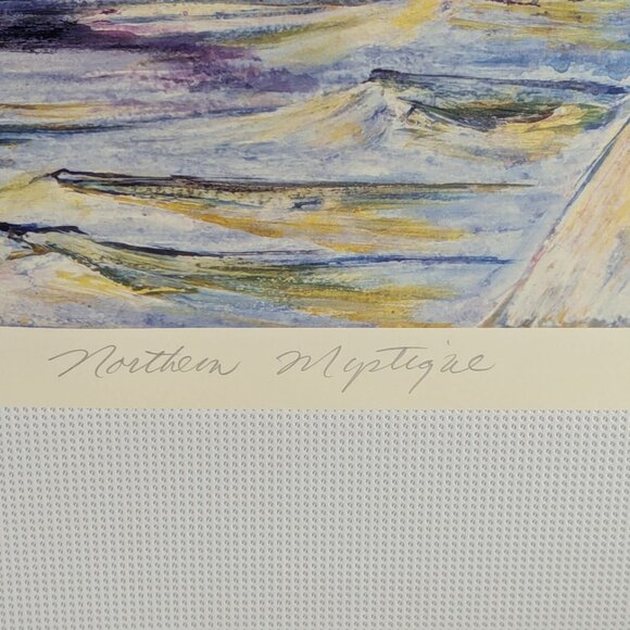Peter Daniels "Northern Mystique" Signed & Numbered 84/950 18" x 24" Print - Picture 5 of 13